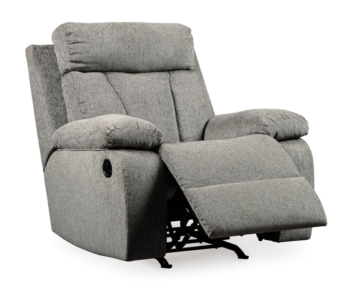 Mitchiner Manual Rocker Recliner - Rooms For Less Furniture Outlet