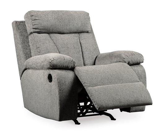 Mitchiner Manual Rocker Recliner - Rooms For Less Furniture Outlet
