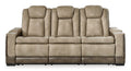 Next - Gen Sand DuraPella Triple Power Reclining Sofa - Rooms For Less Furniture Outlet