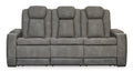 Next - Gen Slate DuraPella Triple Power Reclining Sofa - Rooms For Less Furniture Outlet
