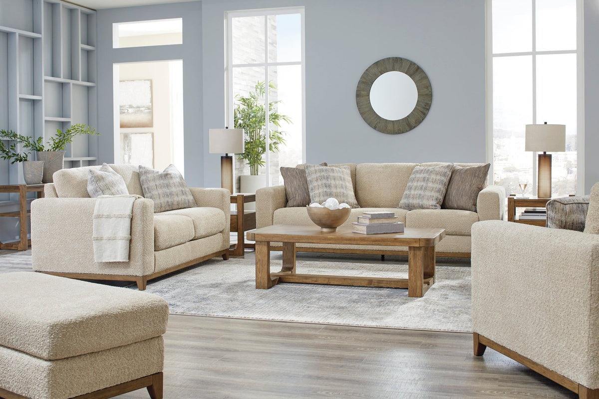 Parklynn Oversized Chair & Ottoman - Rooms For Less Furniture Outlet
