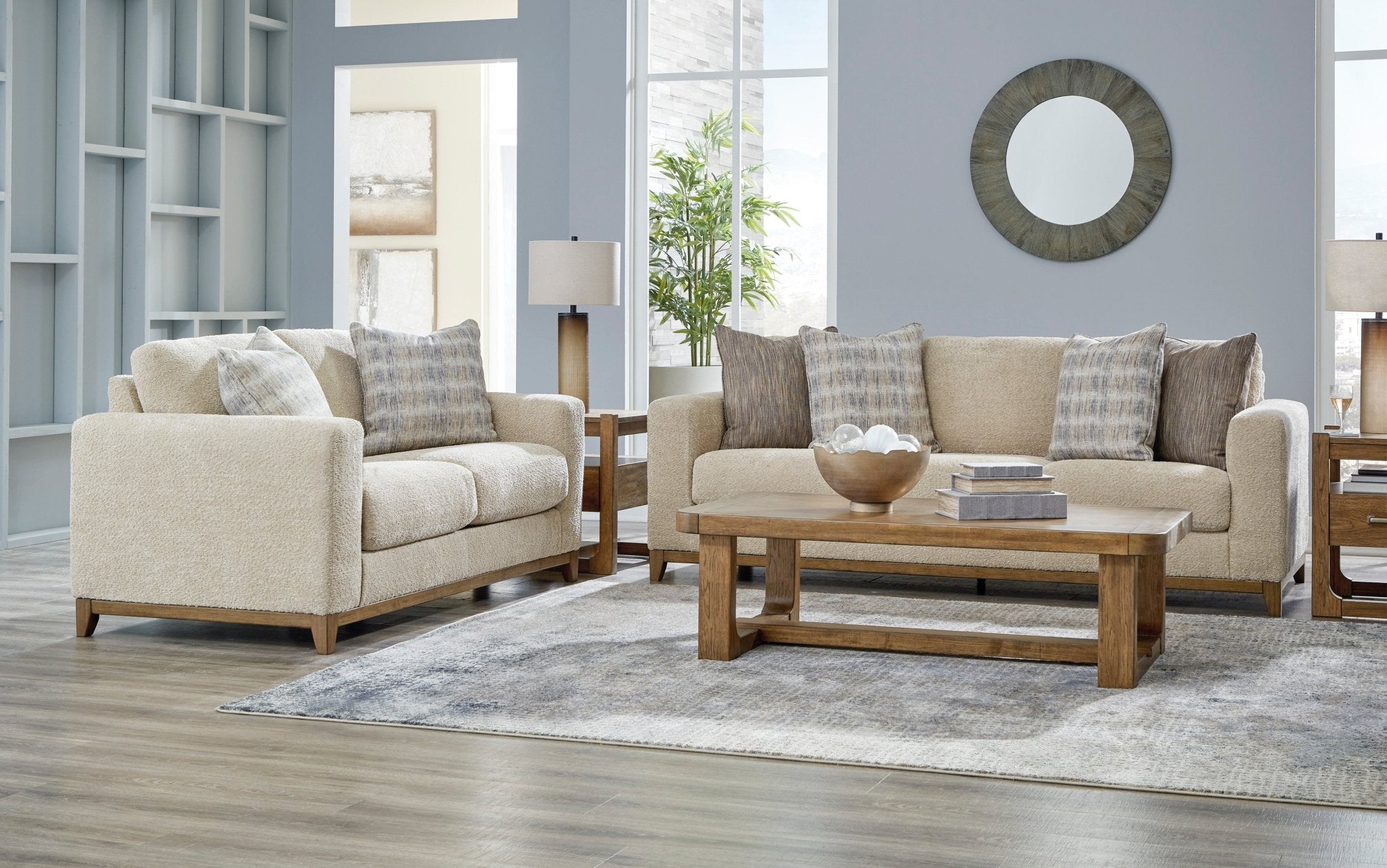 Parklynn Sofa & Loveseat - Rooms For Less Furniture Outlet