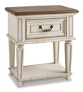 Realyn 24" 1 Drawer Nightstand - Rooms For Less Furniture Outlet