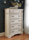 Realyn 5 Drawer Chest of Drawers - Rooms For Less Furniture Outlet