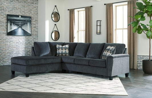 Rollins 2 - Piece Sectional with Chaise - Rooms For Less Furniture Outlet