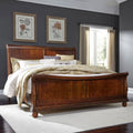 Rustic Traditions Queen Sleigh Bed - Rooms For Less Furniture Outlet