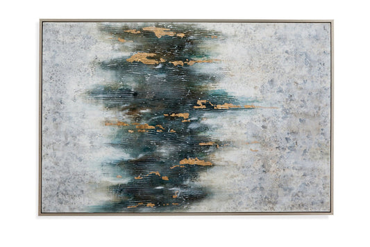 Seasons 50X74H Hand Painted Canvas - Rooms For Less Furniture Outlet