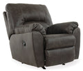Tambo Pewter Manual Recliner - Rooms For Less Furniture Outlet