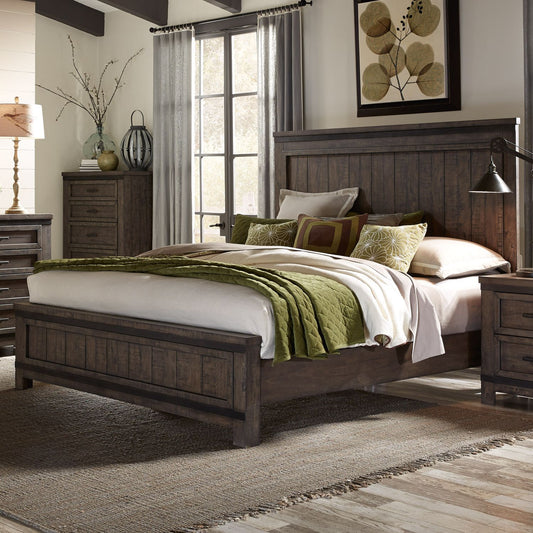 Thornwood Hills King Panel Bed - Rooms For Less Furniture Outlet