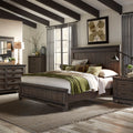 Thornwood Hills Queen Panel Bed, Dresser & Mirror, Night Stand - Rooms For Less Furniture Outlet