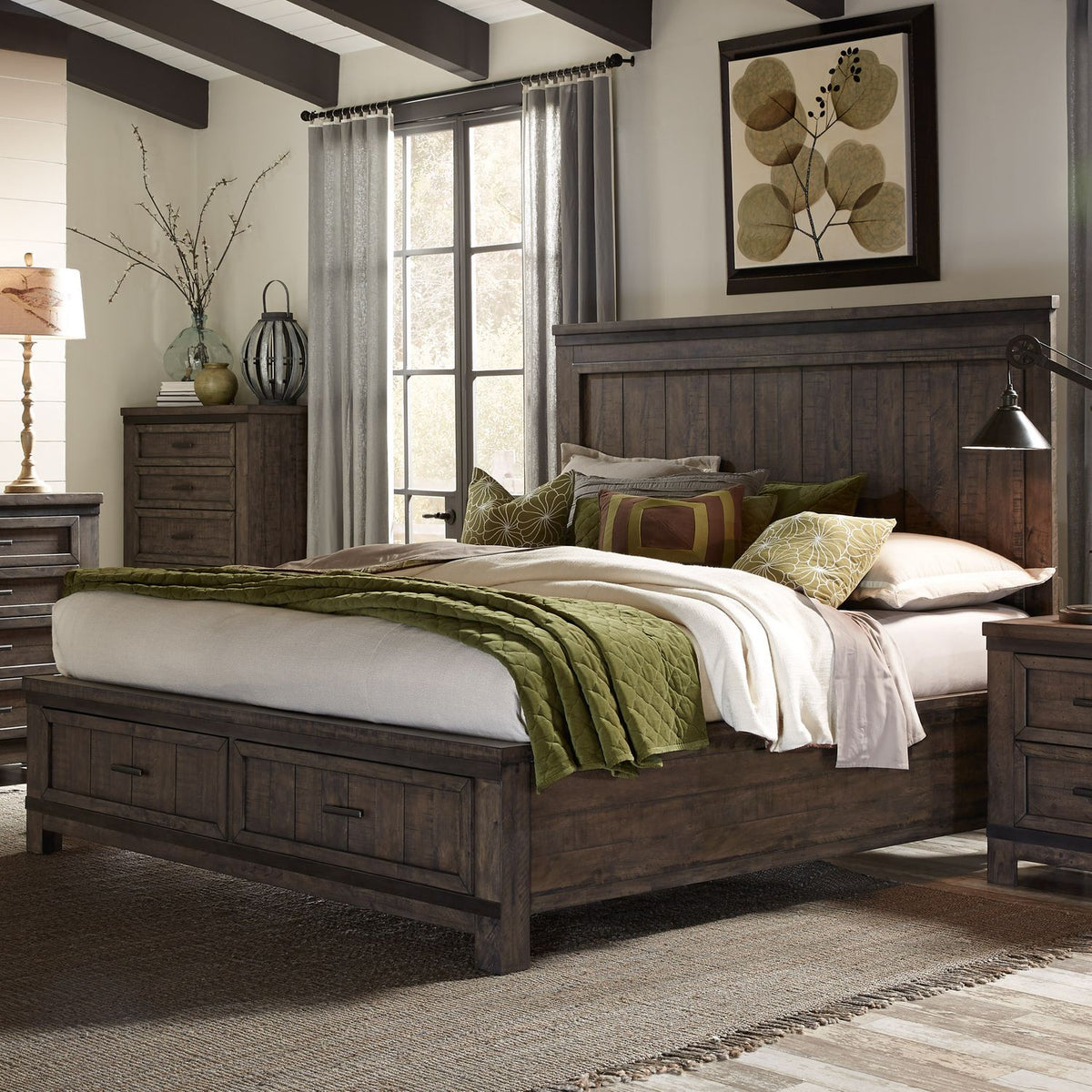 Thornwood Hills Queen Storage Bed - Rooms For Less Furniture Outlet