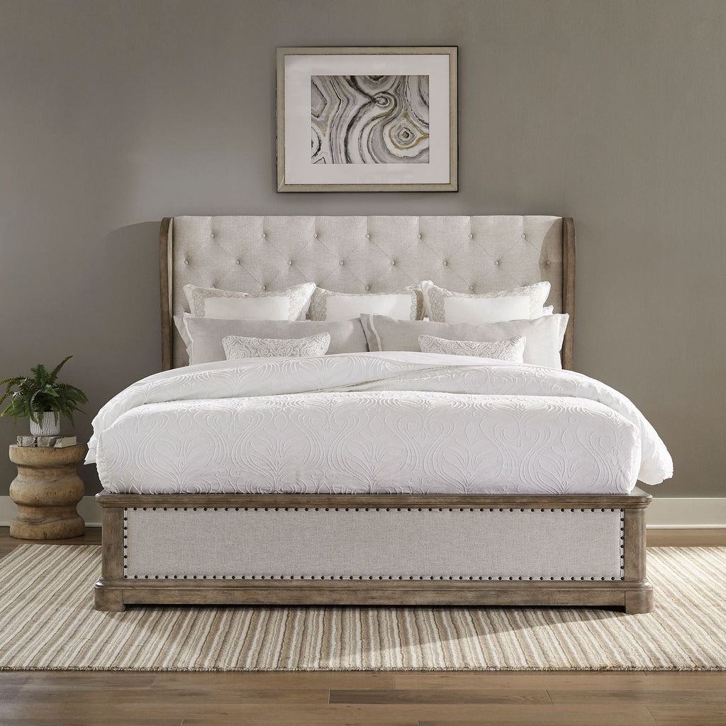 Town and Country Queen Shelter Bed - Rooms For Less Furniture Outlet