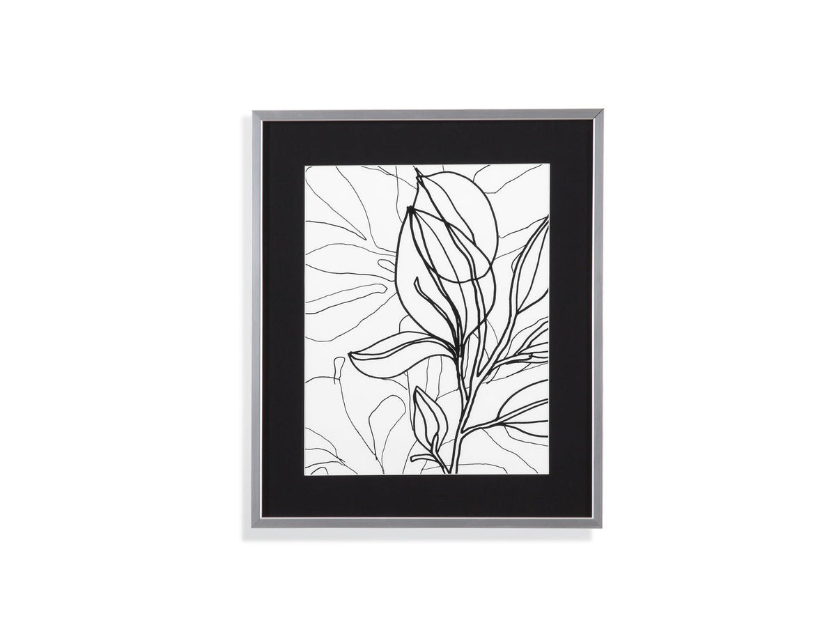 Tropical Lines I 22X26H Framed Under Glass Print - Rooms For Less Furniture Outlet