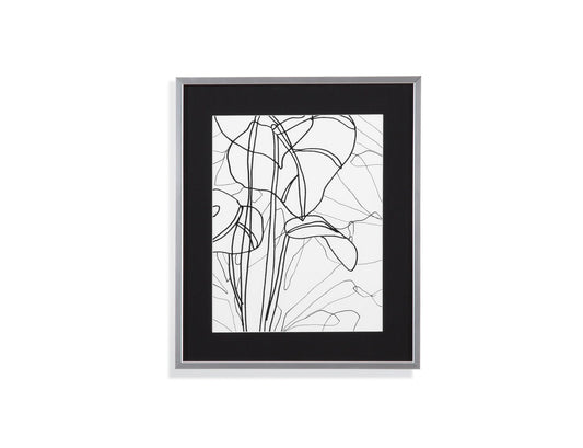 Tropical Lines III 22X26H Framed Under Glass Print - Rooms For Less Furniture Outlet