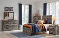 Wynnlow Twin Panel Bed, Dresser, Mirror and Nightstand - Rooms For Less Furniture Outlet