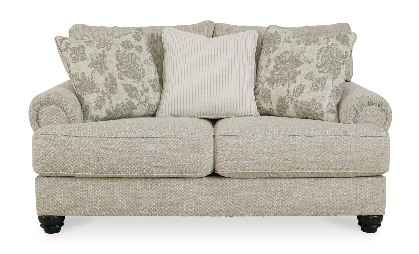 Loveseat with Rolled Arms