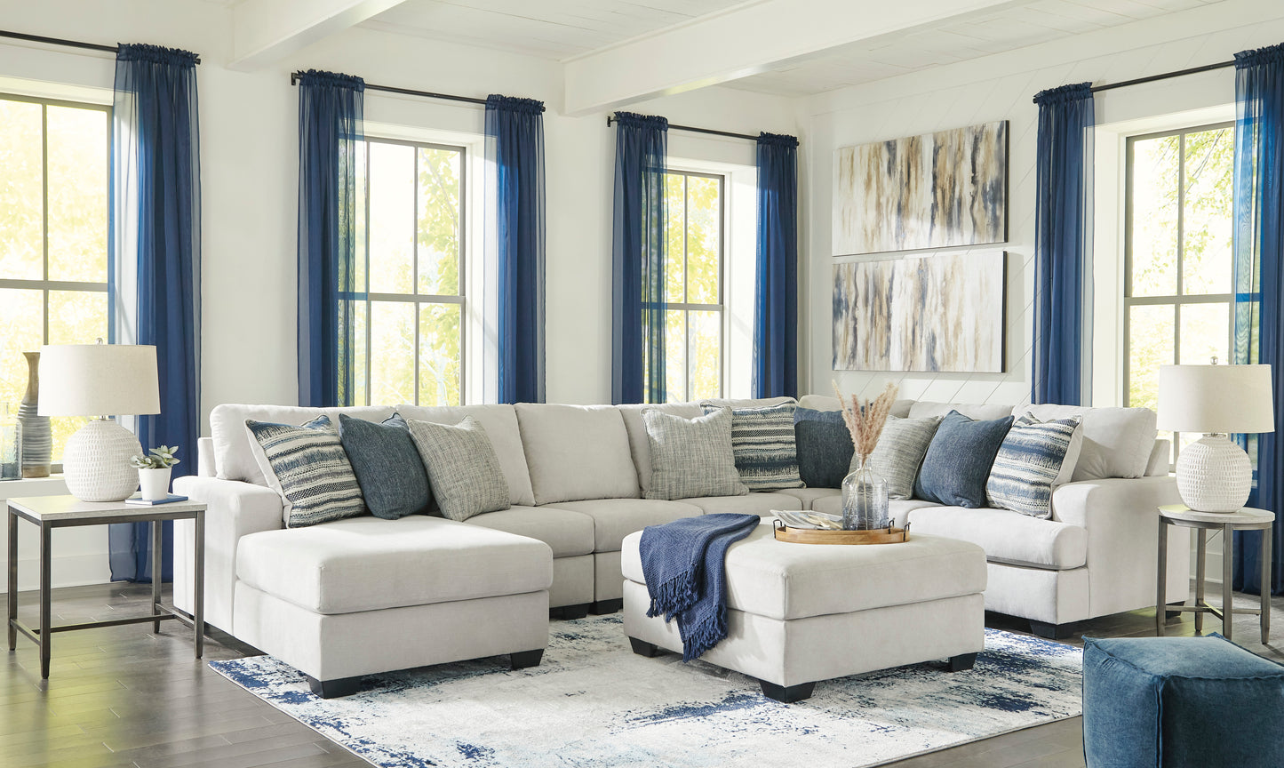 Lowder 5-Piece Sectional with Chaise