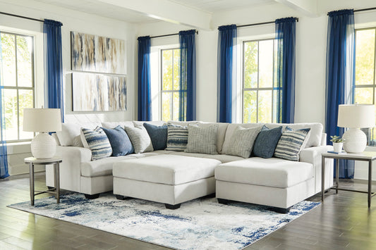 Lowder 4-Piece Sectional with Chaise