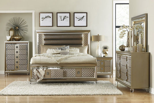 Loudon 6pc Queen LED Bedroom Set