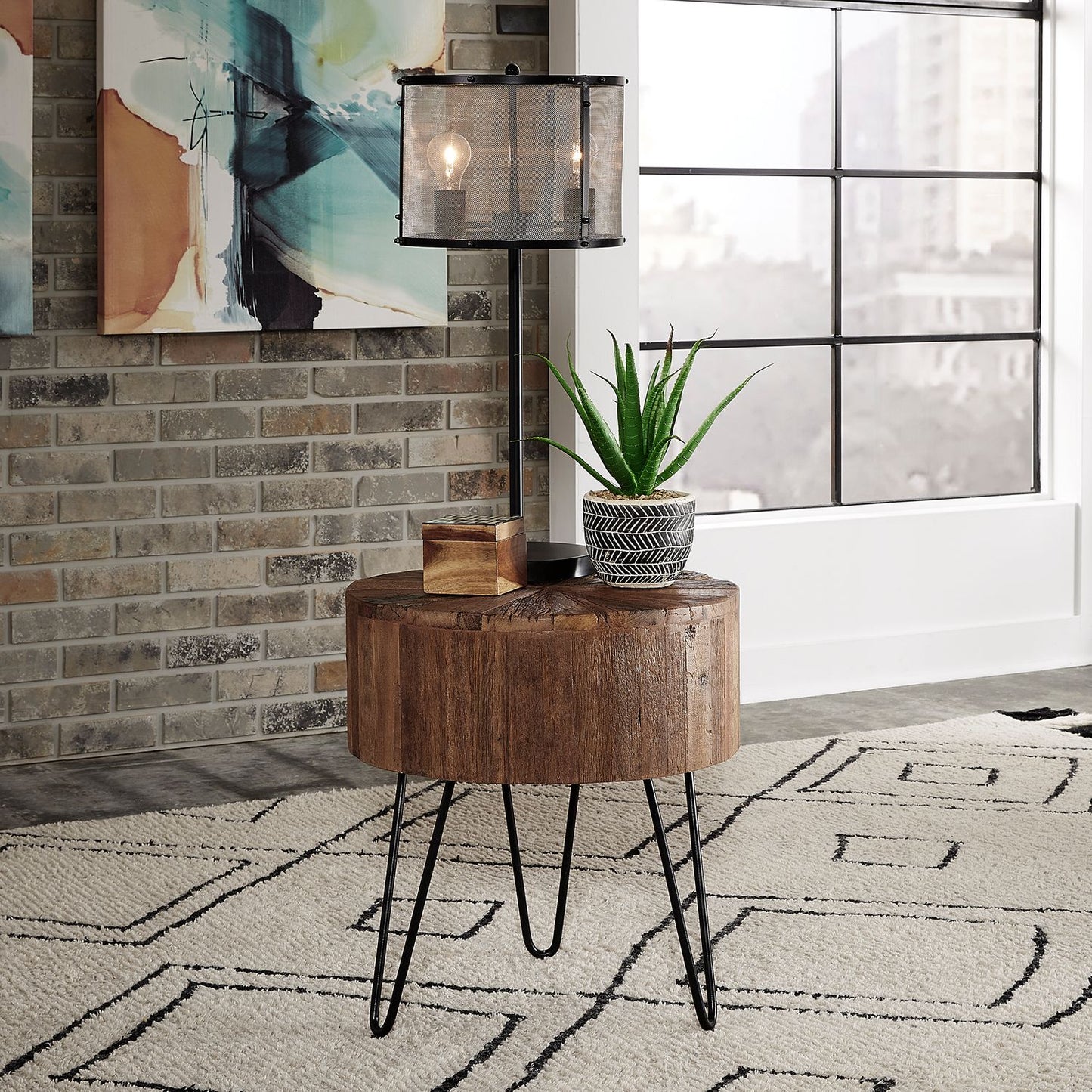 Canyon End Table