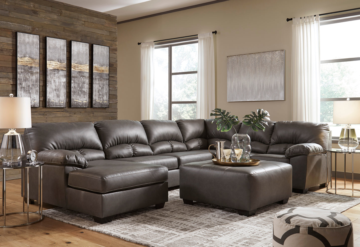 Aberton 3-Piece Sectional with Chaise