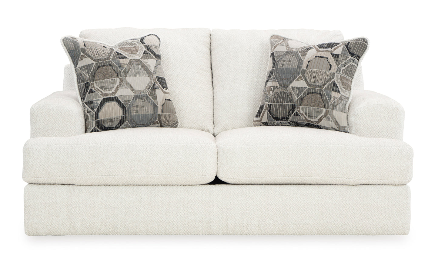 Karinne Linen Loveseat