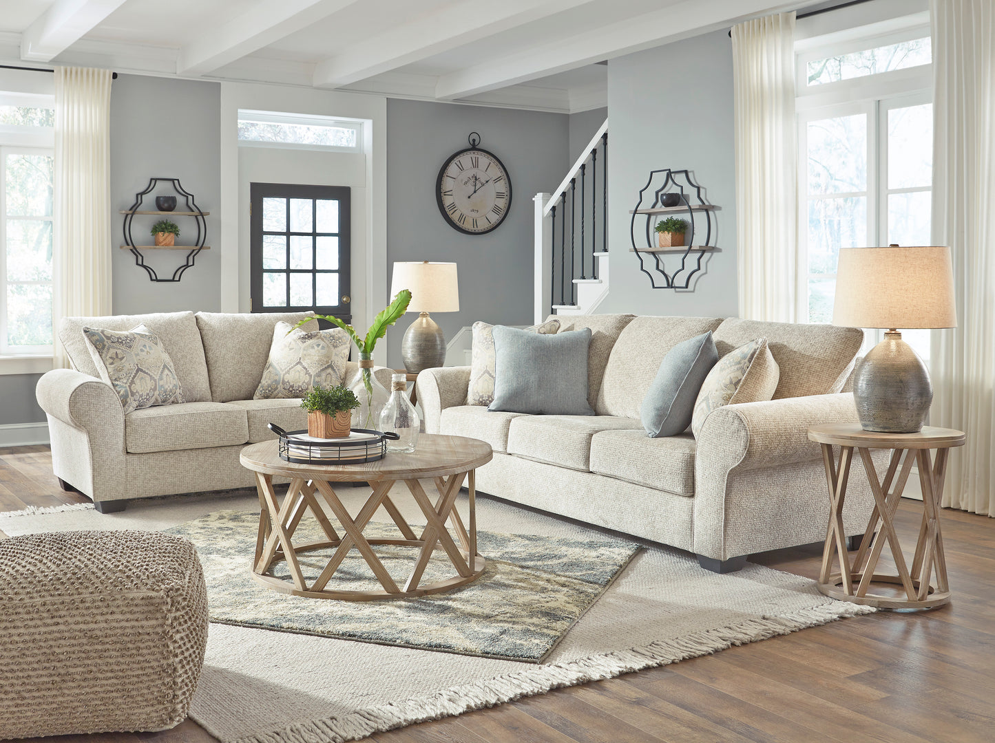 Haisley Sofa & Loveseat