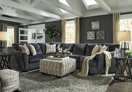 Eltmann 3-Piece Sectional with Cuddler