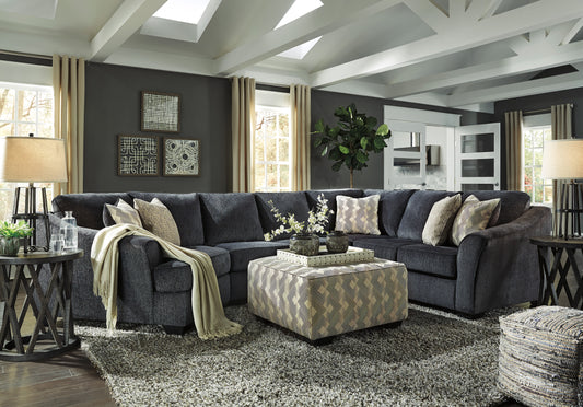 Eltmann 3-Piece Sectional with Cuddler