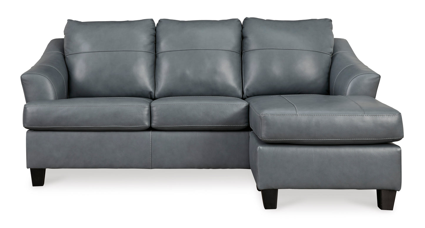 Genoa Genuine Leather Sofa Chaise