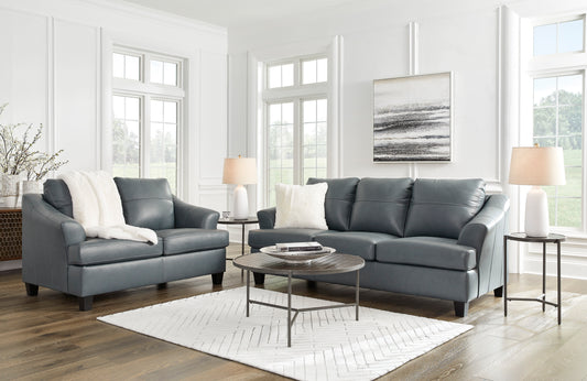 Genoa Genuine Leather Sofa & Loveseat