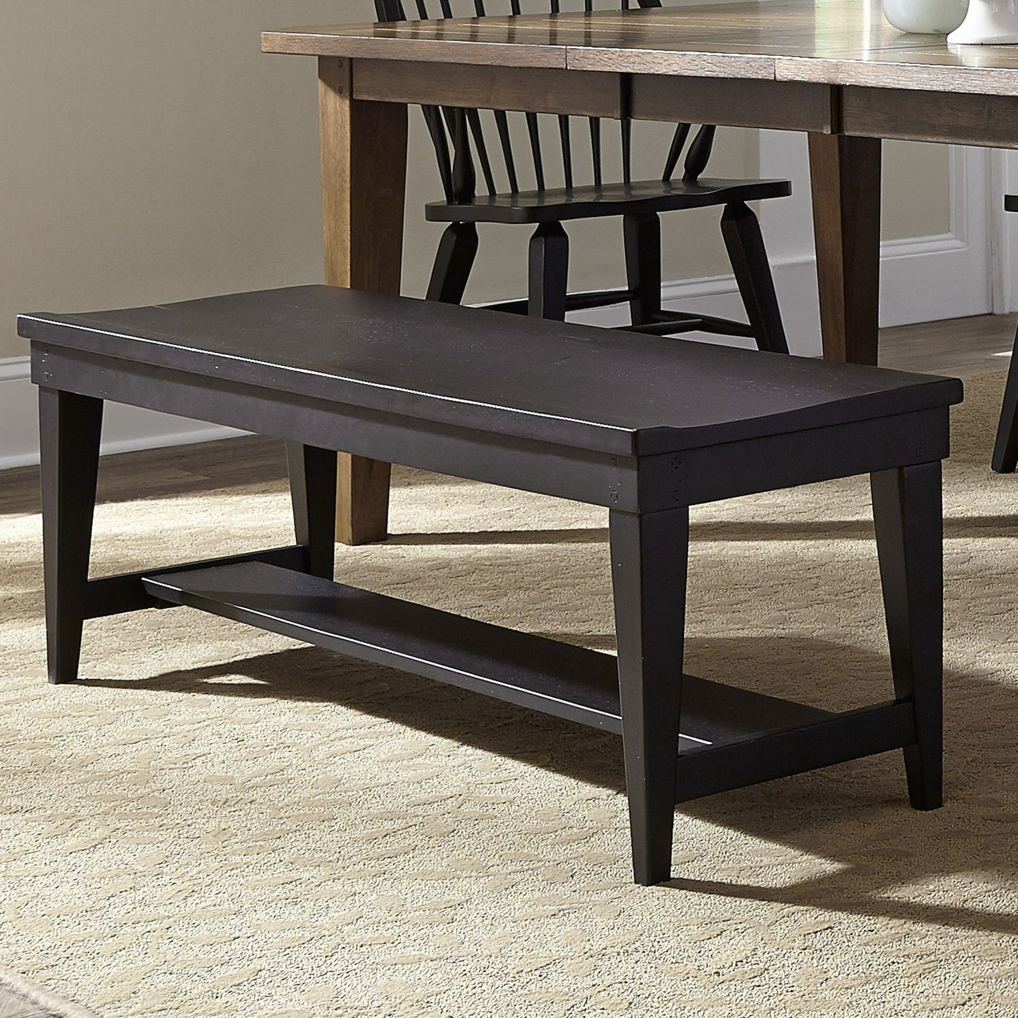 Hearthstone Ridge Bench - Black