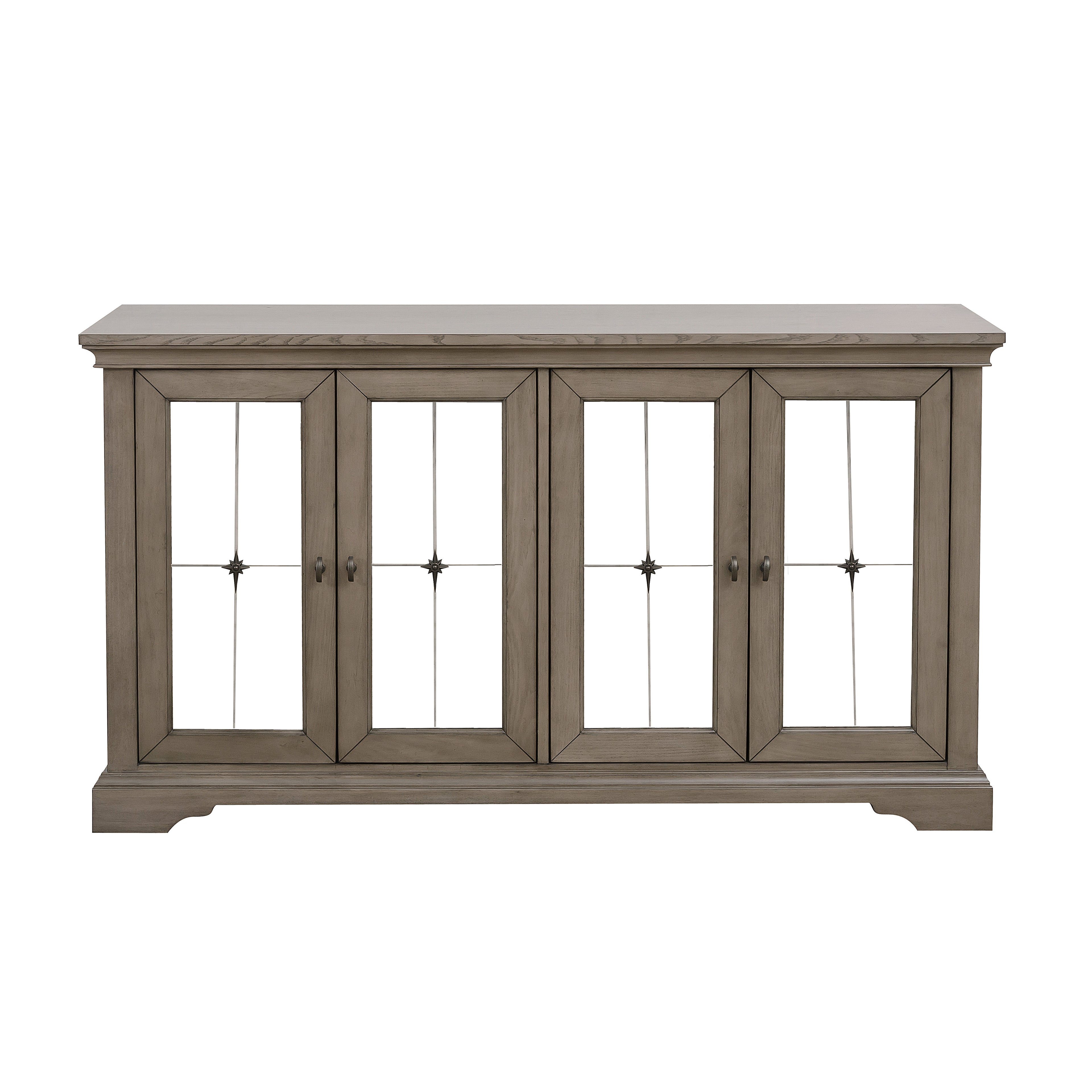 Vermillion Server with Mirrored Door