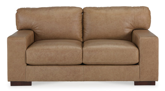 Lombardia Genuine Leather Loveseat