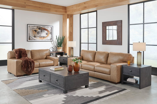 Lombardia Genuine Leather Sofa & Loveseat