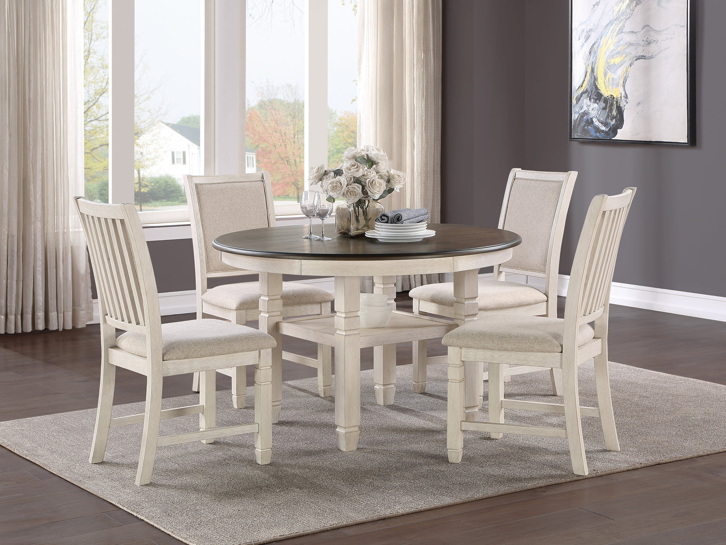 Asher 5pc Dining Set