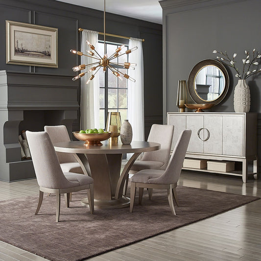 Montage 5pc Pedestal Dining Set