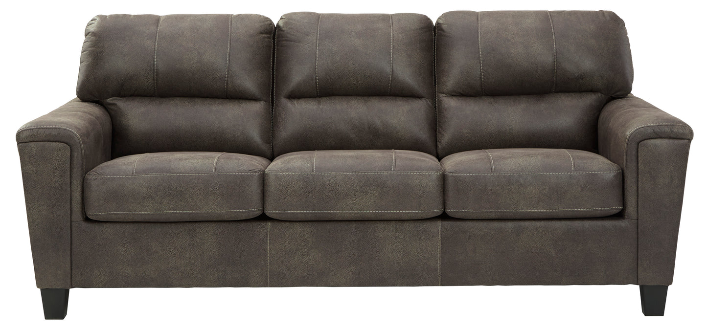 Navi Smoke Queen Sofa Sleeper