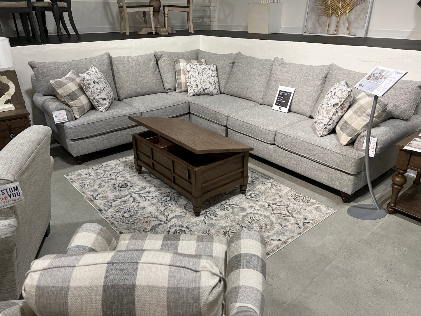 England by La-Z-Boy Custom Paula Sectional