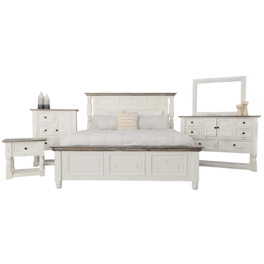 Martha Custom King Panel Bedroom Set