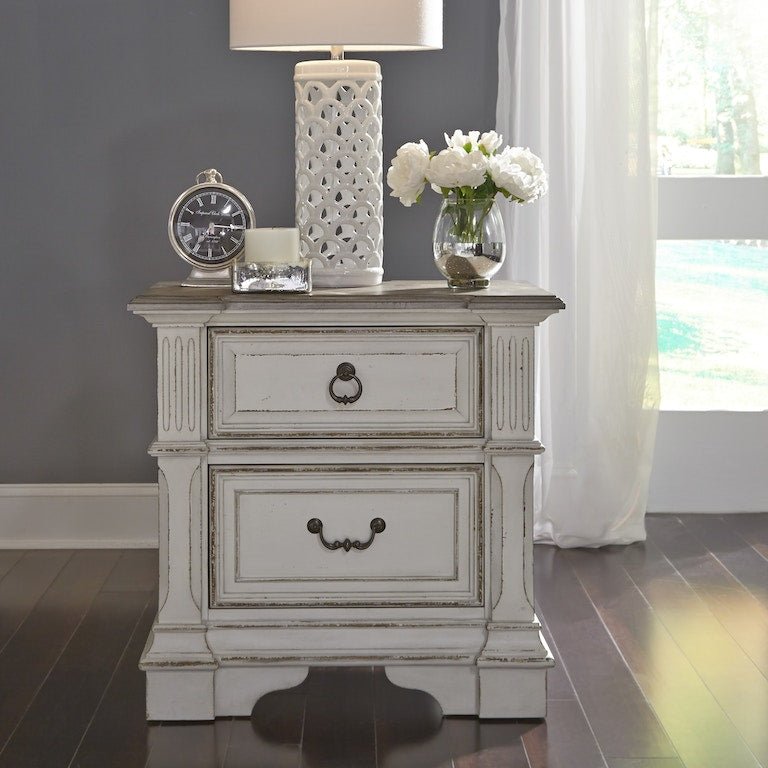 Abbey Park King Panel Bedroom Set - Rooms For Less Furniture Outlet