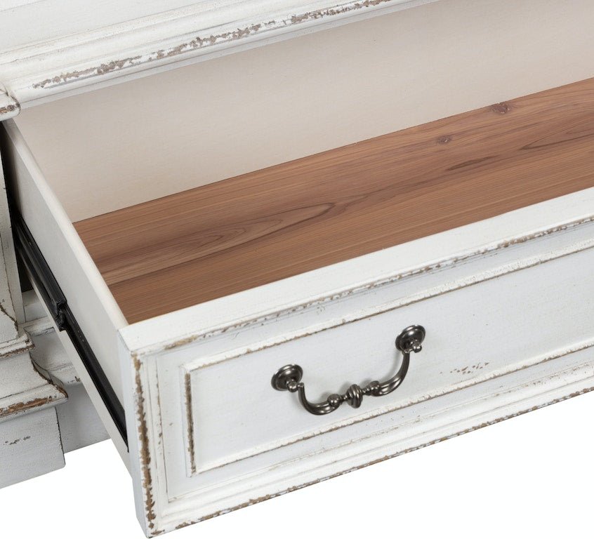 Abbey Park Mirrored Door Chest - Rooms For Less Furniture Outlet
