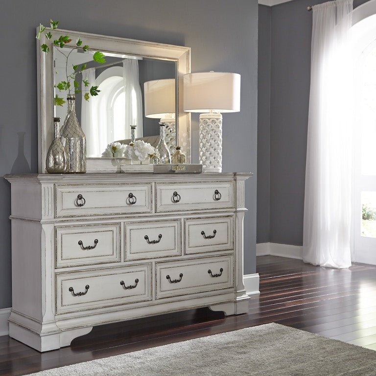 Abbey Park Queen Panel Bedroom Set - Rooms For Less Furniture Outlet