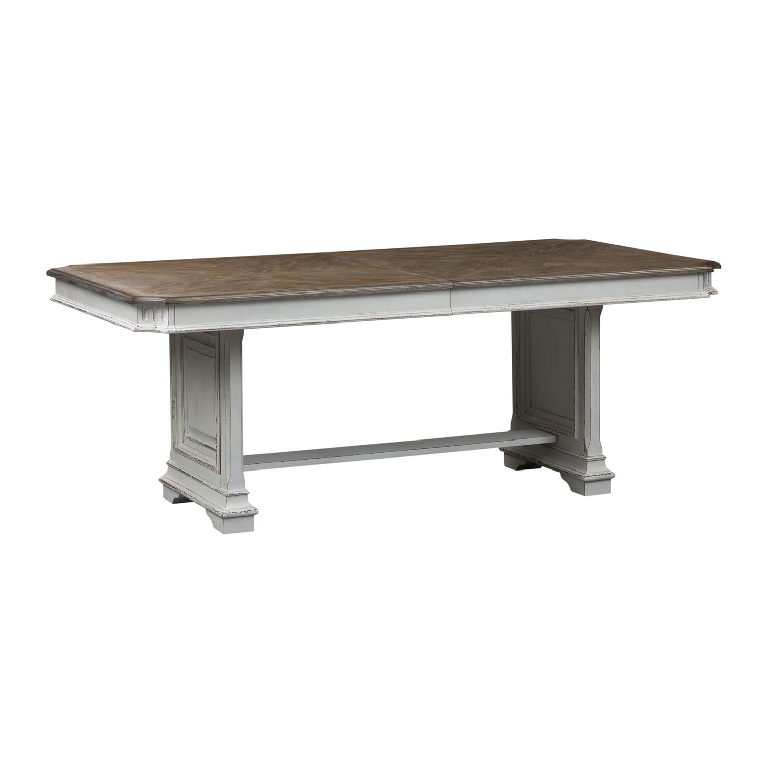 Abbey Park Trestle Table - Rooms For Less Furniture Outlet