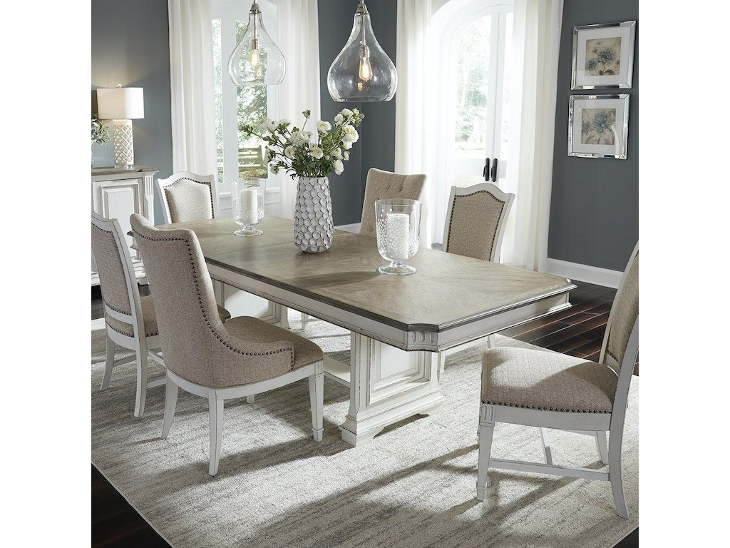 Abbey Park Tufted Captains Chair - Rooms For Less Furniture Outlet