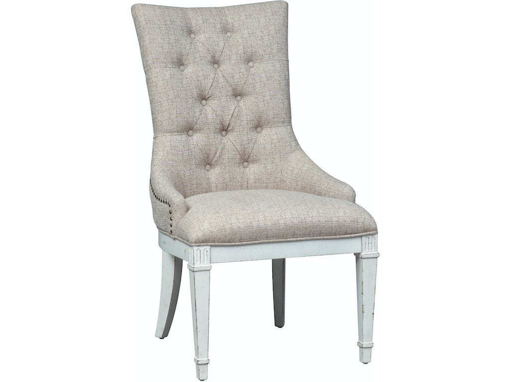 Abbey Park Tufted Captains Chair - Rooms For Less Furniture Outlet