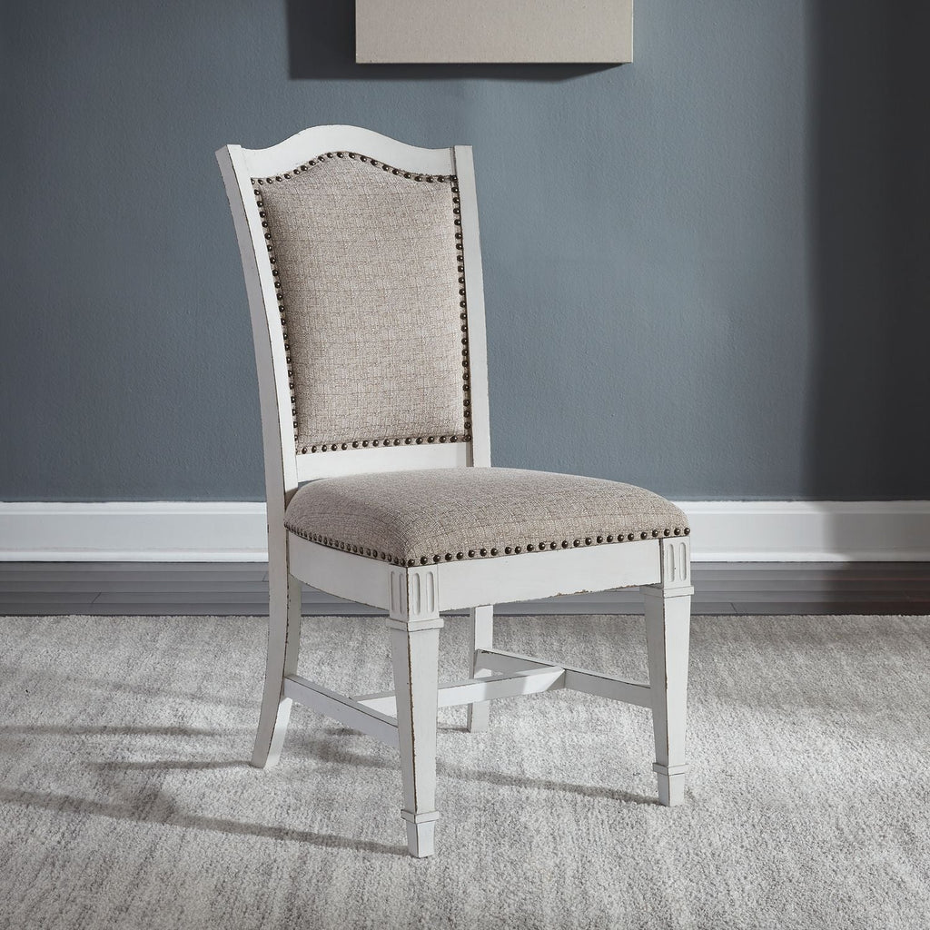 Abbey Park Upholstered Side Chair - Rooms For Less Furniture Outlet