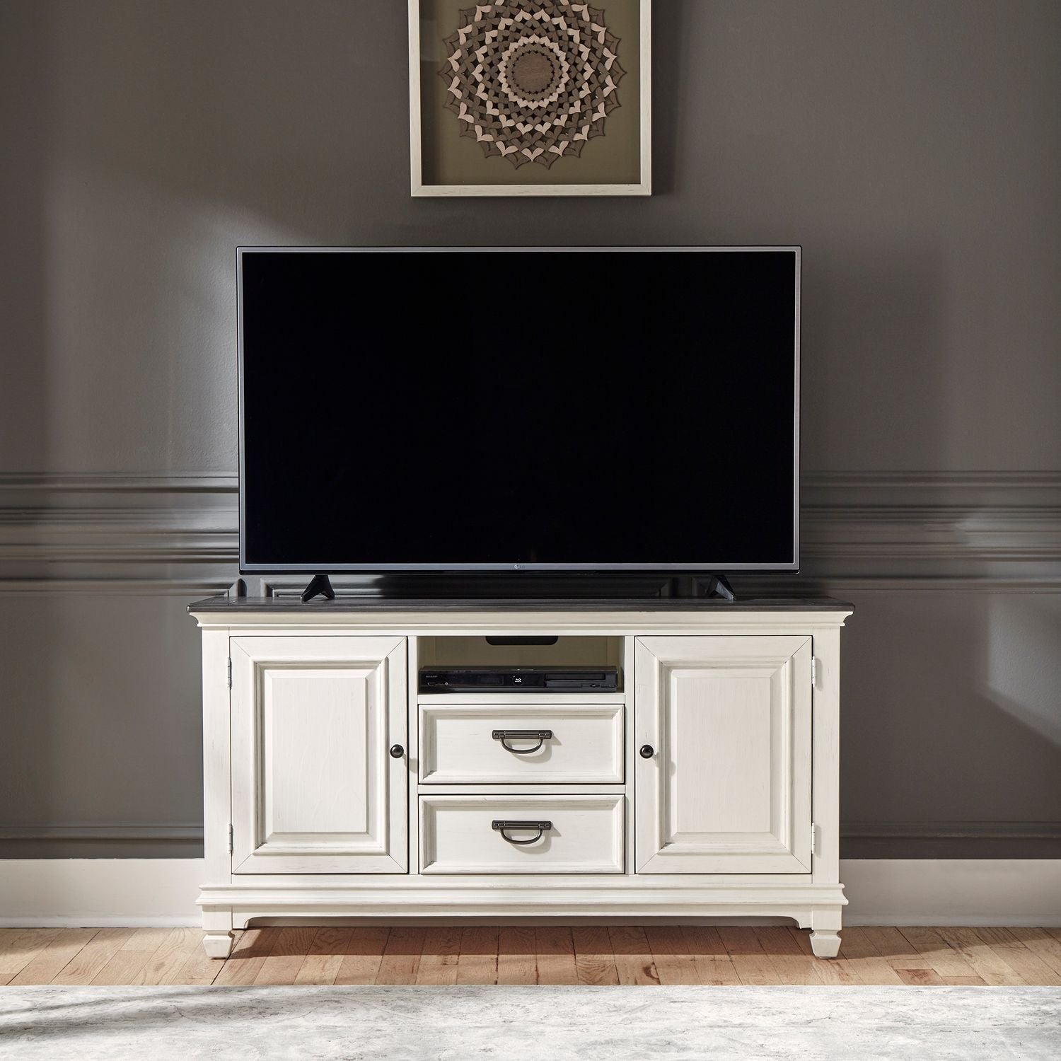 Allyson Park 56" TV Console - Rooms For Less Furniture Outlet