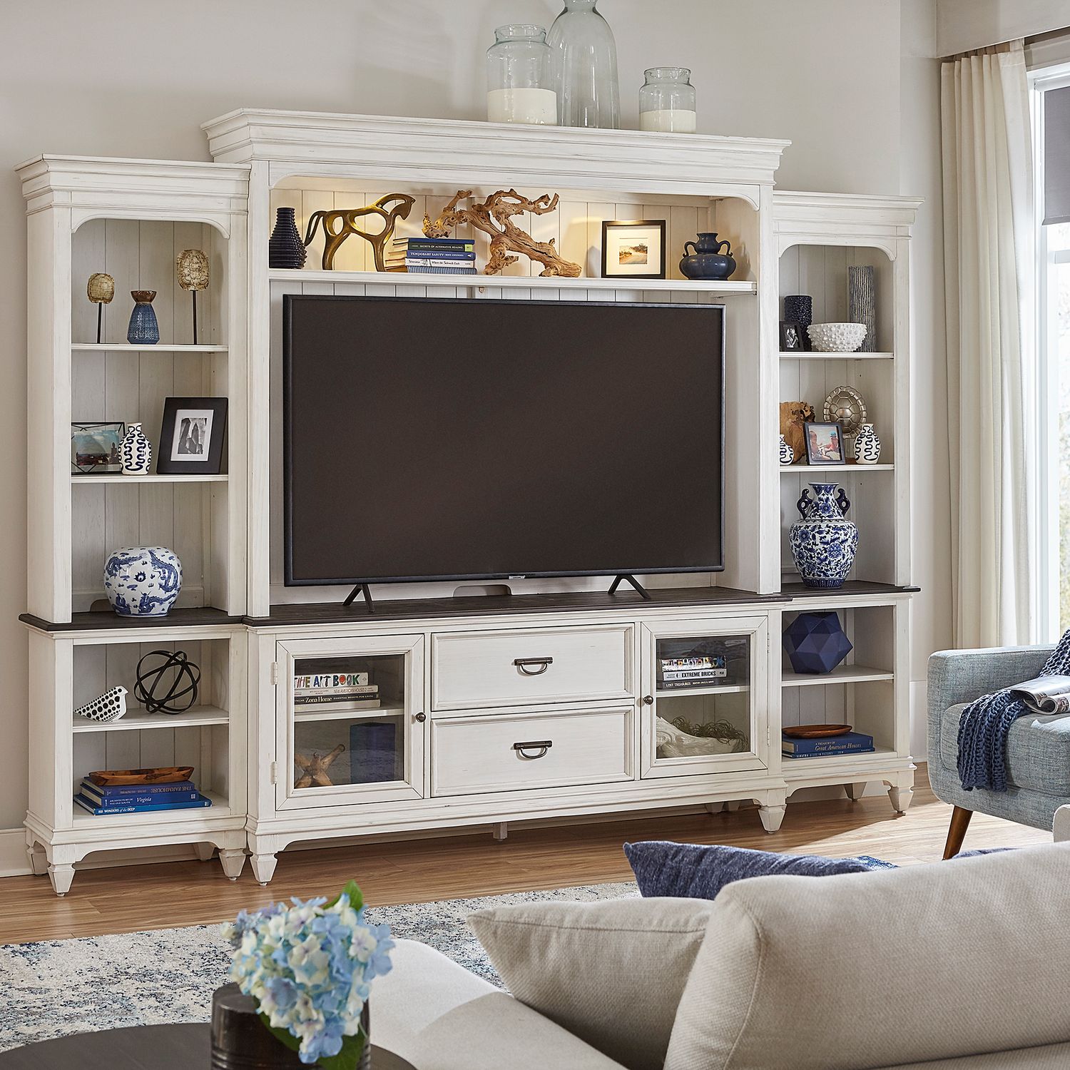 Allyson Park Entertainment Center - Rooms For Less Furniture Outlet