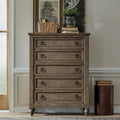 Americana Farmhouse 5 Drawer Chest - Rooms For Less Furniture Outlet